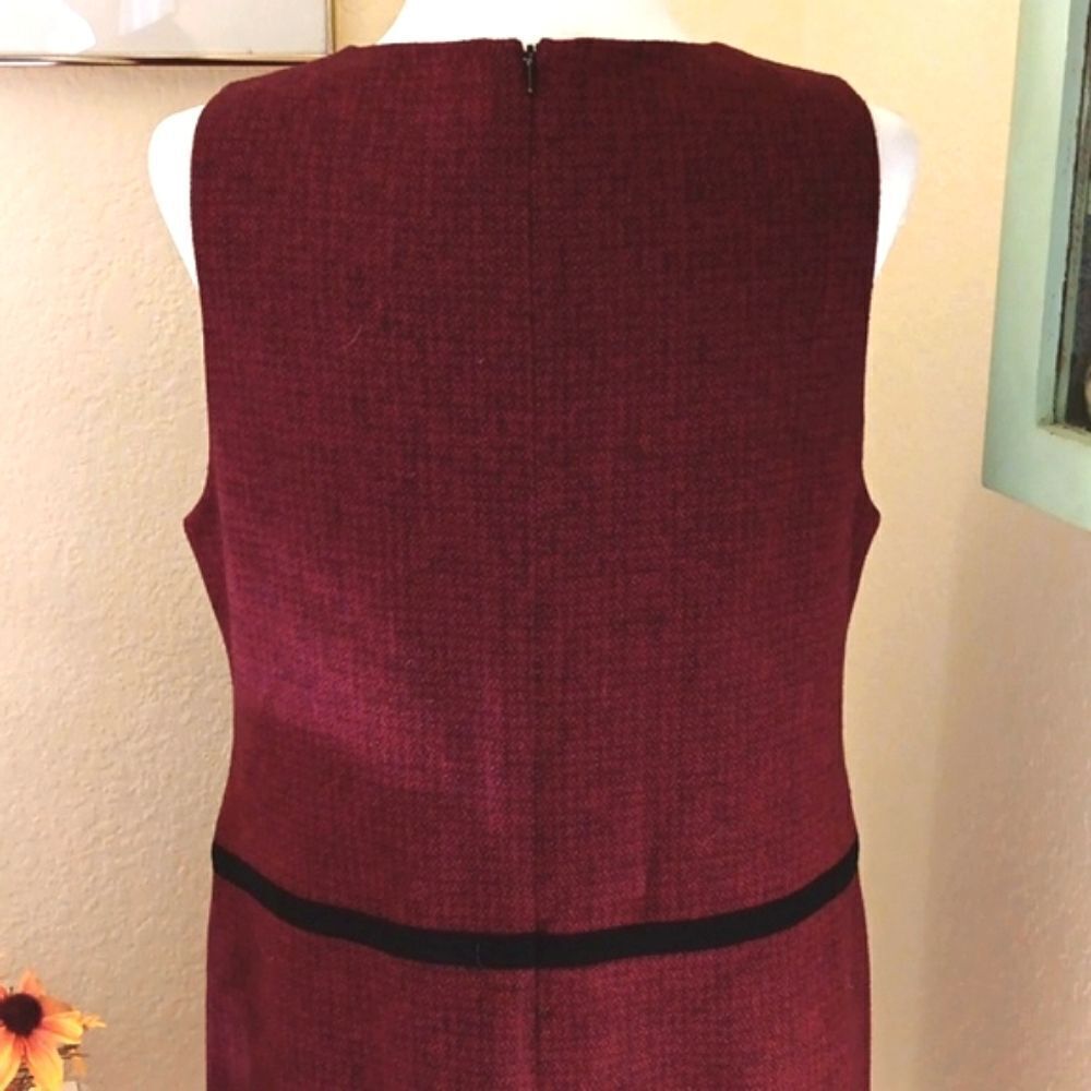 Talbots Wool Blend Sheath Dress - Picture 7 of 13